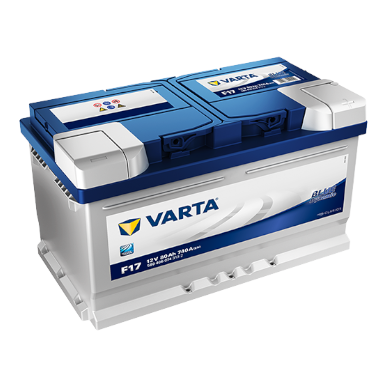 BATTERIA VARTA BLUE DYNAMIC F17 80Ah 740A